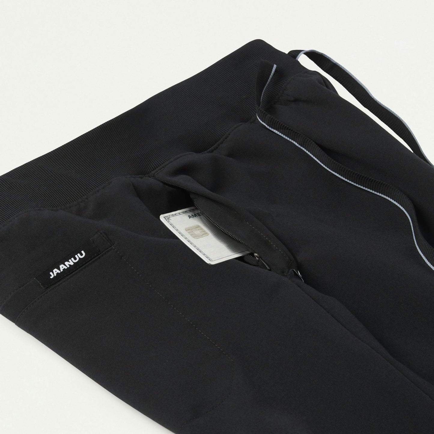 JAANUU Women's Xenos Essential Knit-Waist Scrub Pant