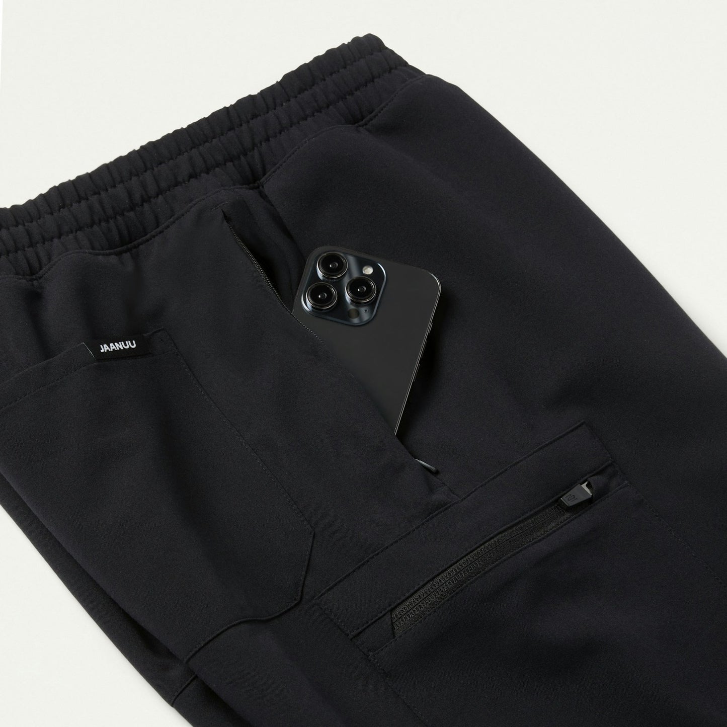 JAANUU Men's Osmo 8-Pocket Scrub Jogger