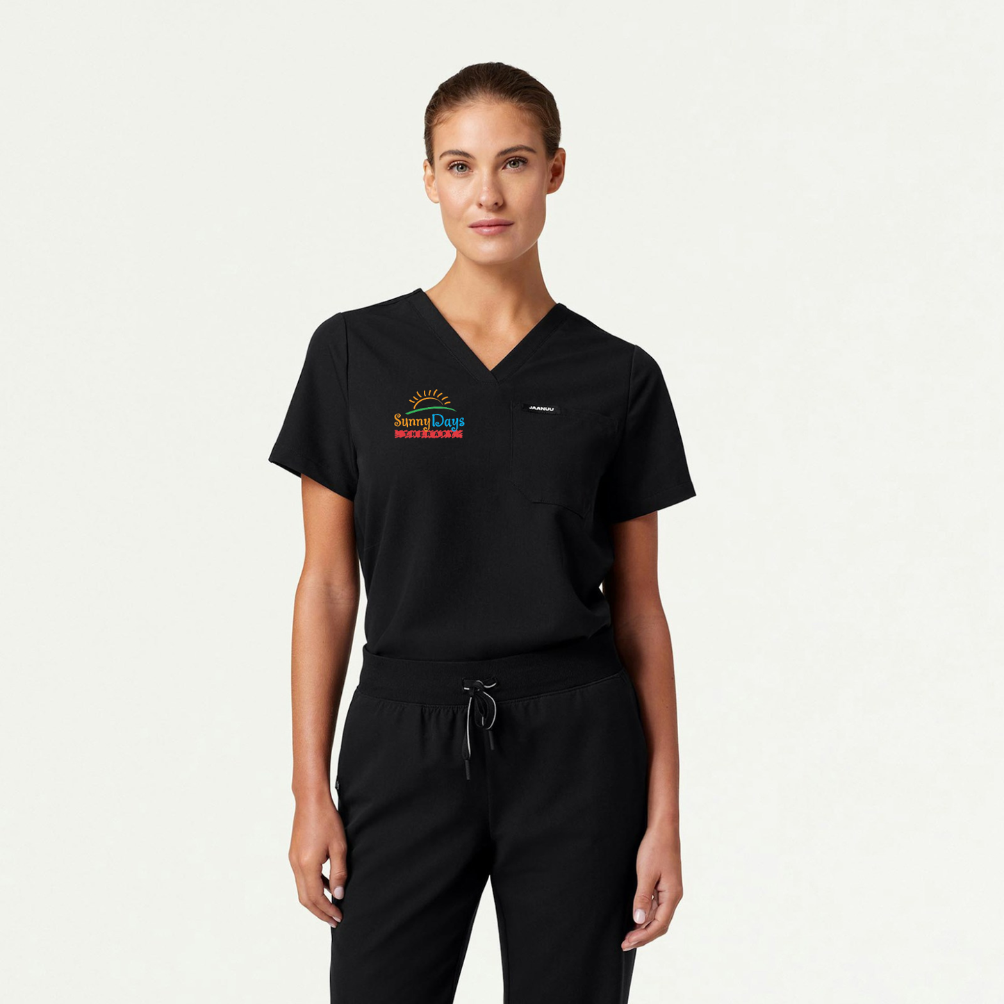 JAANUU Women's Rhena Ultrasoft Scrub Top